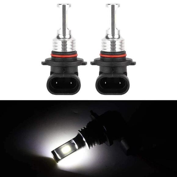 9005 9006 LED Headlights Bulbs 10000K High Low Beam Kit Combo Super White Bright - Picture 4 of 9